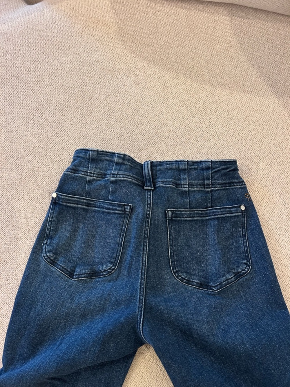 Pilcro Cropped Ankle Jeans Dark Denim 28 66170 - Picture 3 of 6